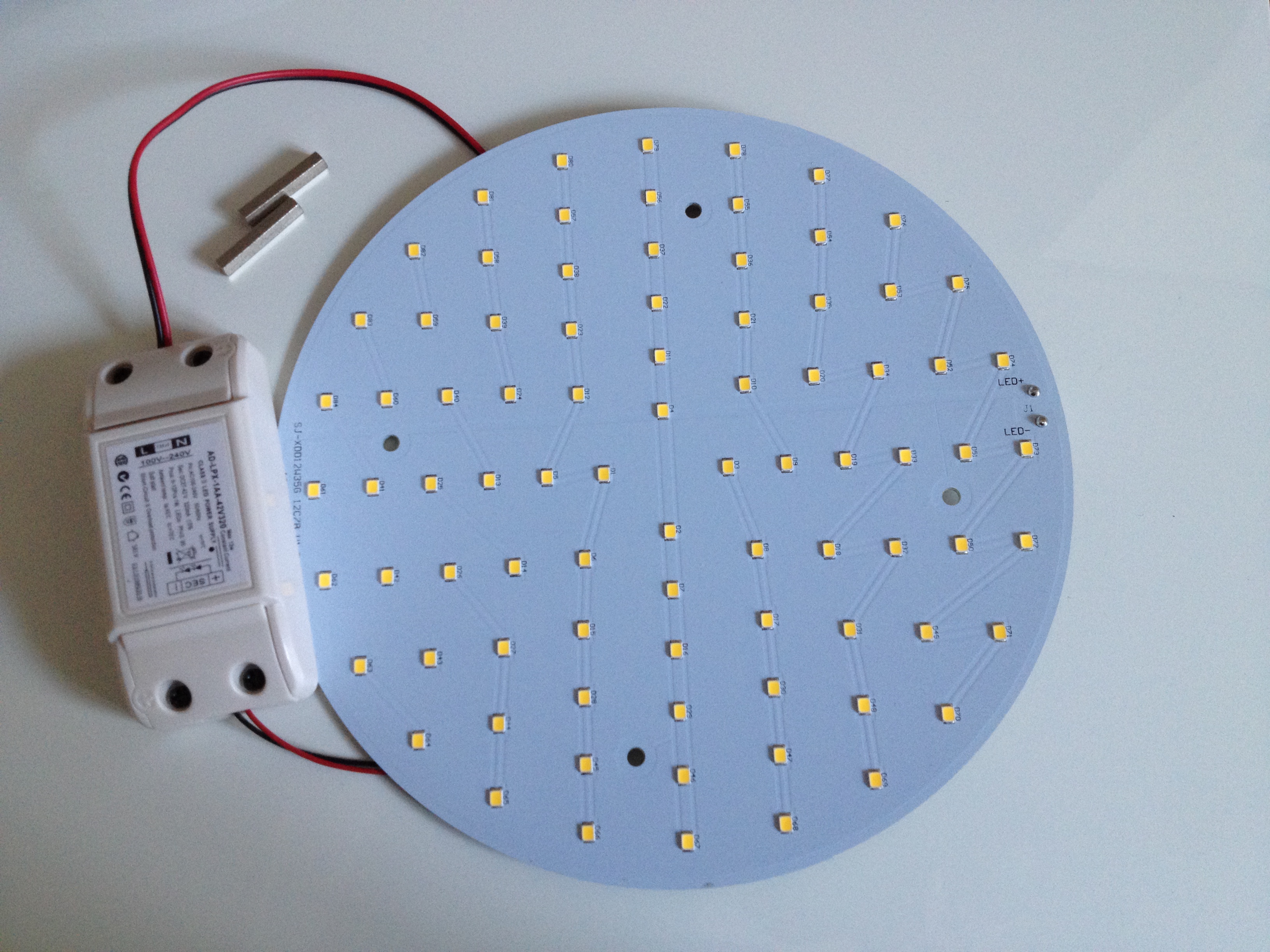 LED panel LO12TF + tápegység